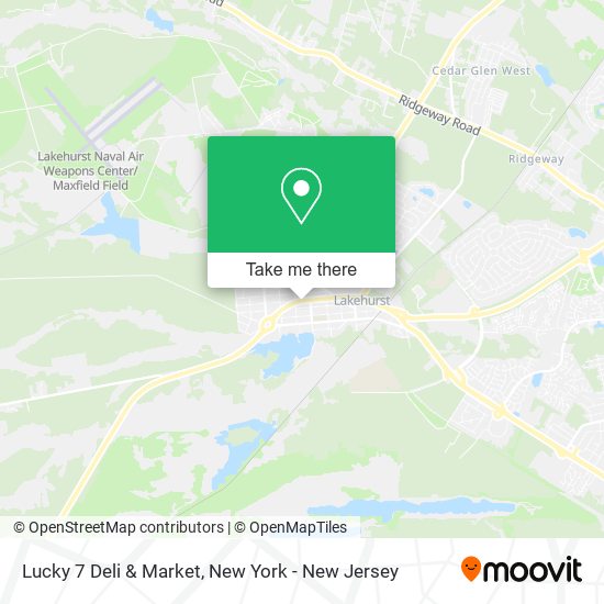 How To Get To Lucky 7 Deli Market In Lakehurst Nj By Bus Subway Or Train