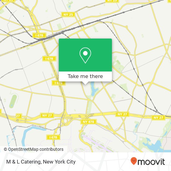 M & L Catering map