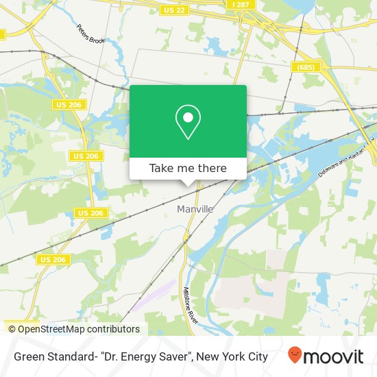 Green Standard- "Dr. Energy Saver" map