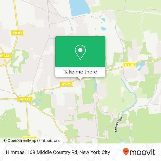 Mapa de Himmas, 169 Middle Country Rd