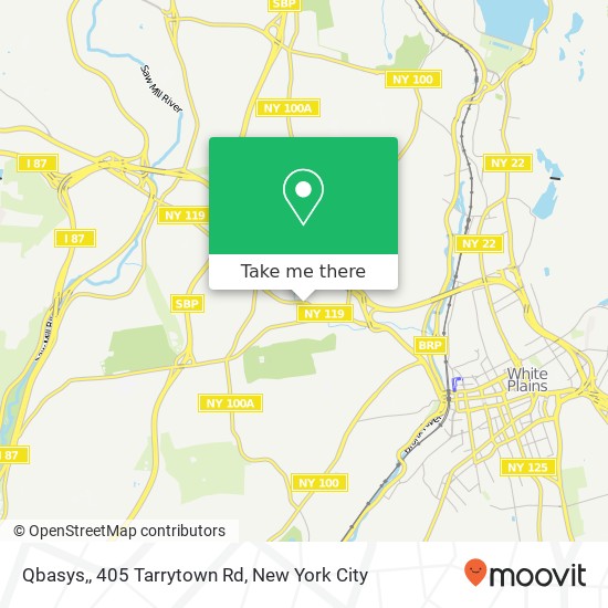 Qbasys,, 405 Tarrytown Rd map