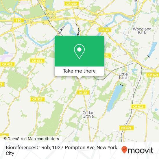 Bioreference-Dr Rob, 1027 Pompton Ave map