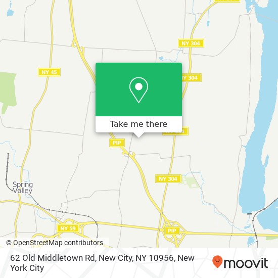 62 Old Middletown Rd, New City, NY 10956 map