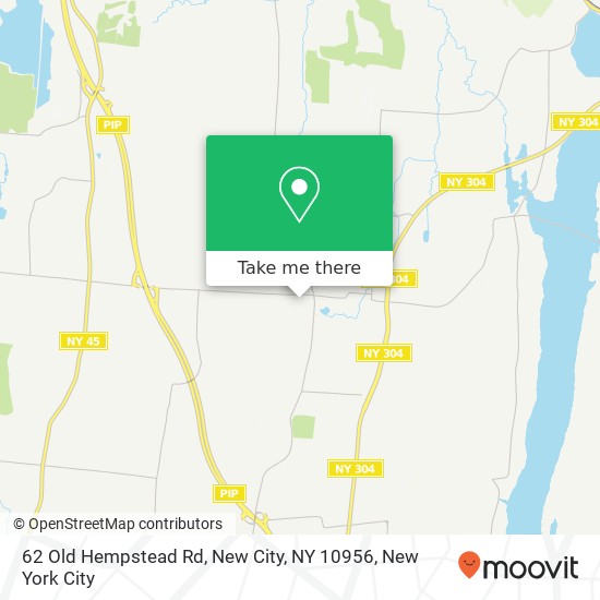 62 Old Hempstead Rd, New City, NY 10956 map