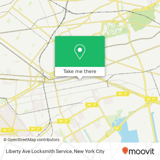 Mapa de Liberty Ave Locksmith Service, 751 Liberty Ave