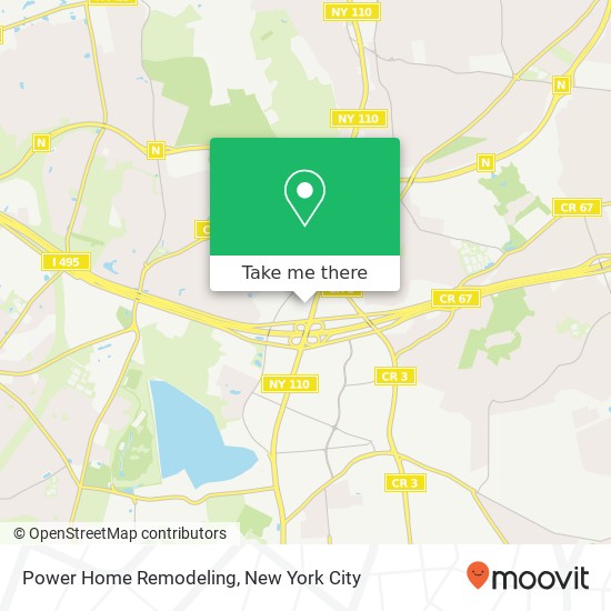 Power Home Remodeling map