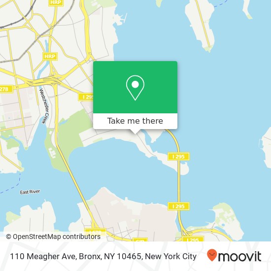 110 Meagher Ave, Bronx, NY 10465 map