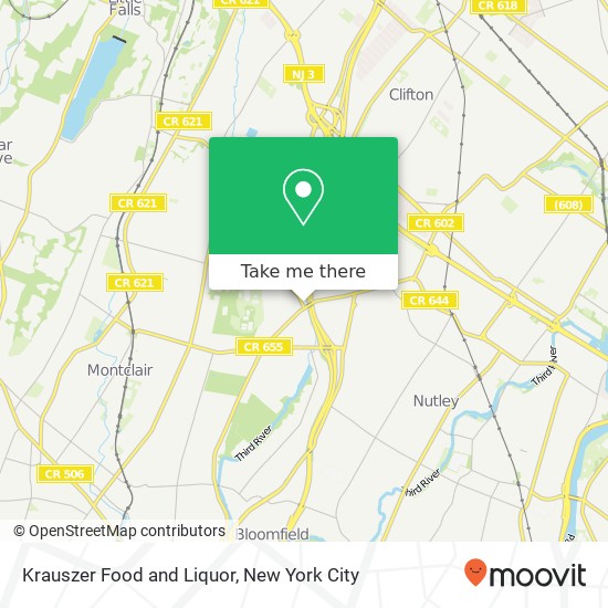 Mapa de Krauszer Food and Liquor