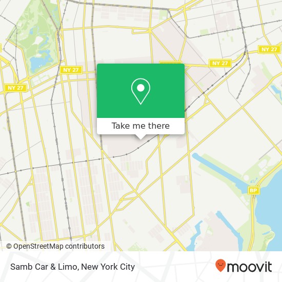 Samb Car & Limo map