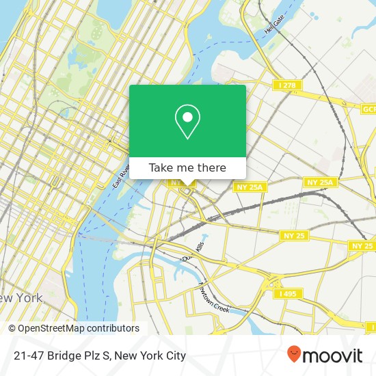 21-47 Bridge Plz S, Long Island City, NY 11101 map