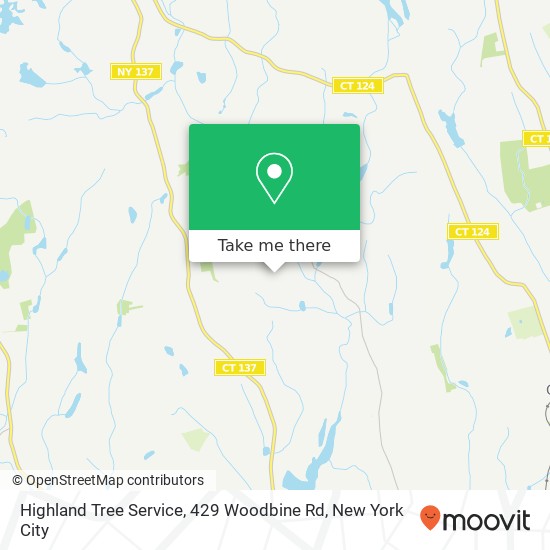 Highland Tree Service, 429 Woodbine Rd map