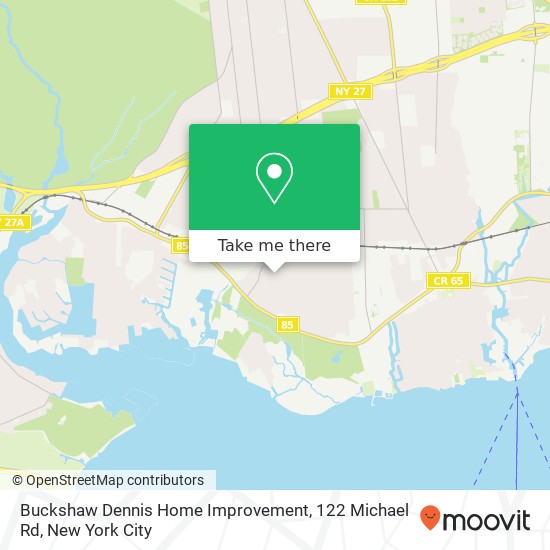 Buckshaw Dennis Home Improvement, 122 Michael Rd map