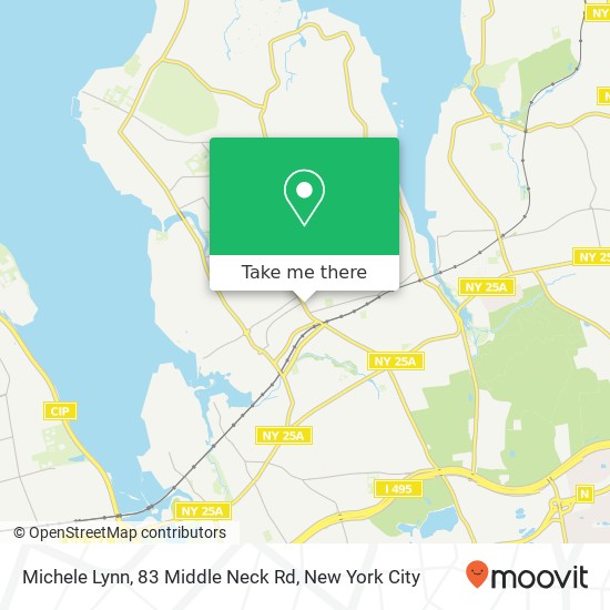 Mapa de Michele Lynn, 83 Middle Neck Rd