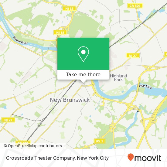 Crossroads Theater Company map