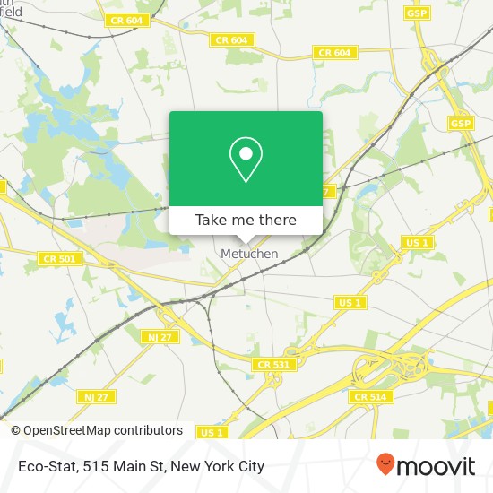 Eco-Stat, 515 Main St map