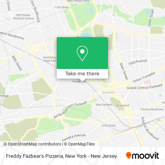 Mapa de Freddy Fazbear's Pizzeria