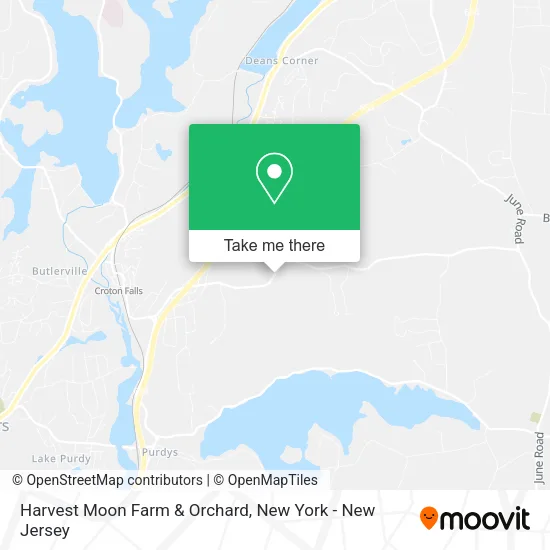 Mapa de Harvest Moon Farm & Orchard