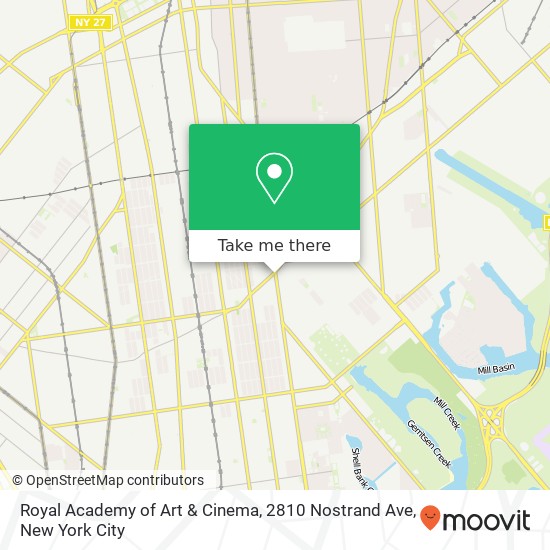 Royal Academy of Art & Cinema, 2810 Nostrand Ave map