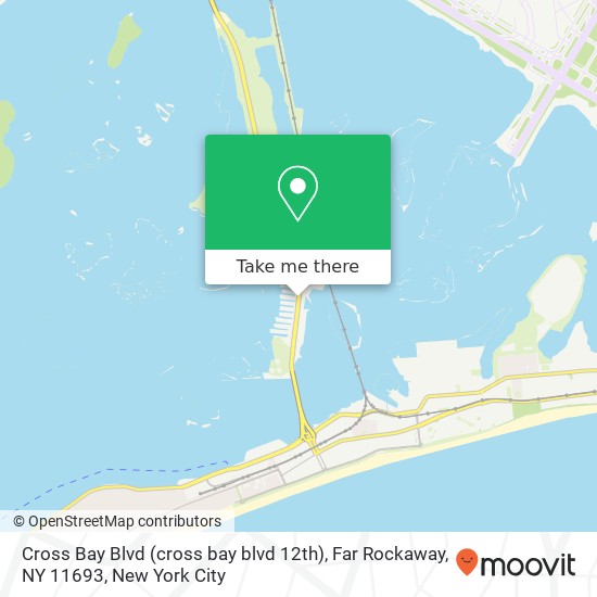 Cross Bay Blvd (cross bay blvd 12th), Far Rockaway, NY 11693 map