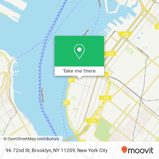 96 72nd St, Brooklyn, NY 11209 map