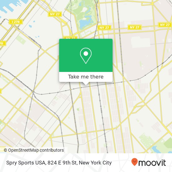 Spry Sports USA, 824 E 9th St map