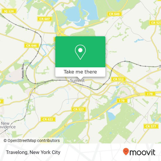 Travelong map