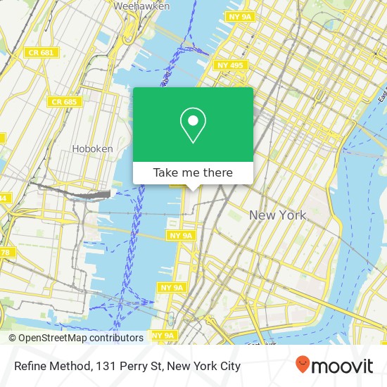 Refine Method, 131 Perry St map