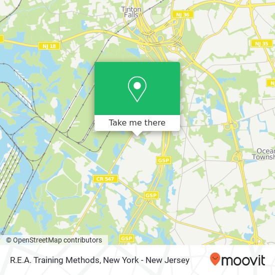 R.E.A. Training Methods, 1540 W Park Ave map