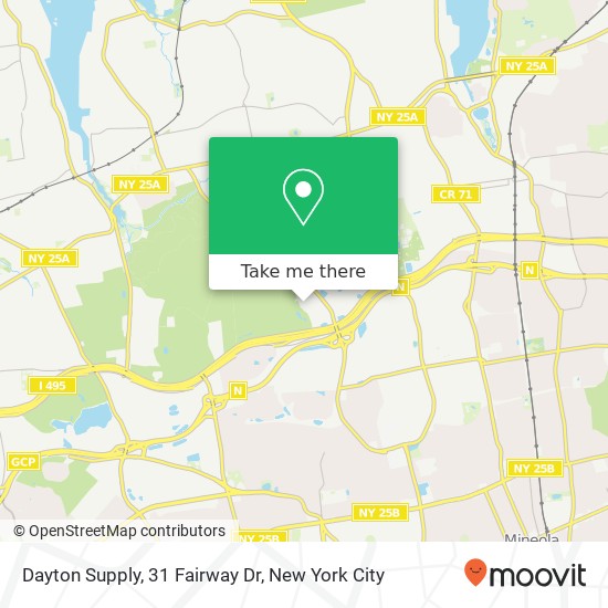 Dayton Supply, 31 Fairway Dr map