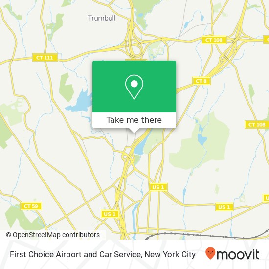Mapa de First Choice Airport and Car Service