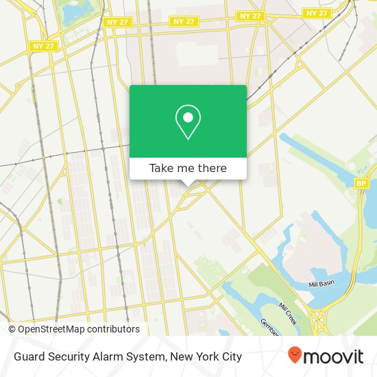 Guard Security Alarm System map