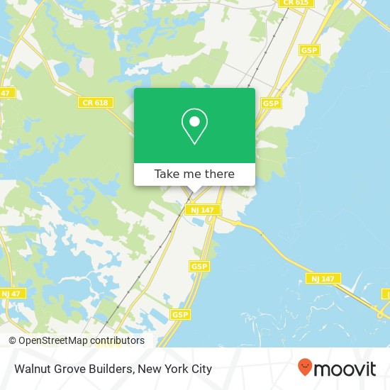 Walnut Grove Builders map