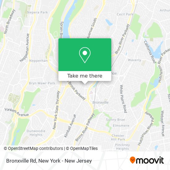 Bronxville Rd map
