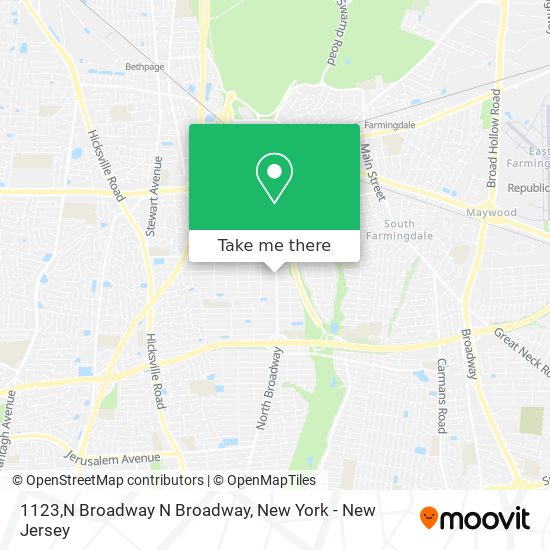 Mapa de 1123,N Broadway N Broadway