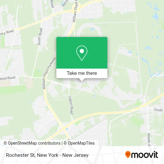 Rochester St map