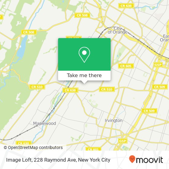 Mapa de Image Loft, 228 Raymond Ave