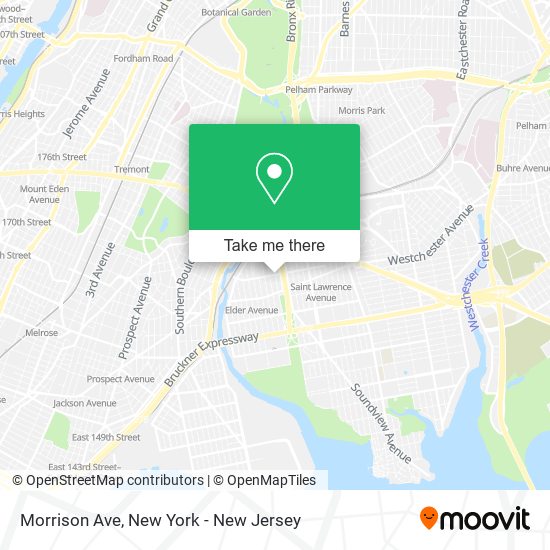 Mapa de Morrison Ave