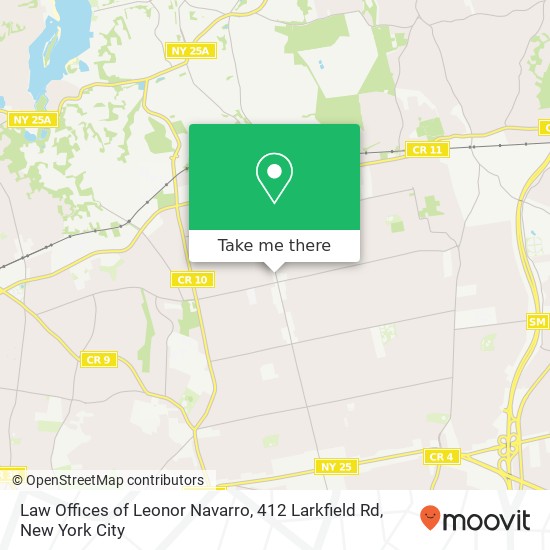 Law Offices of Leonor Navarro, 412 Larkfield Rd map