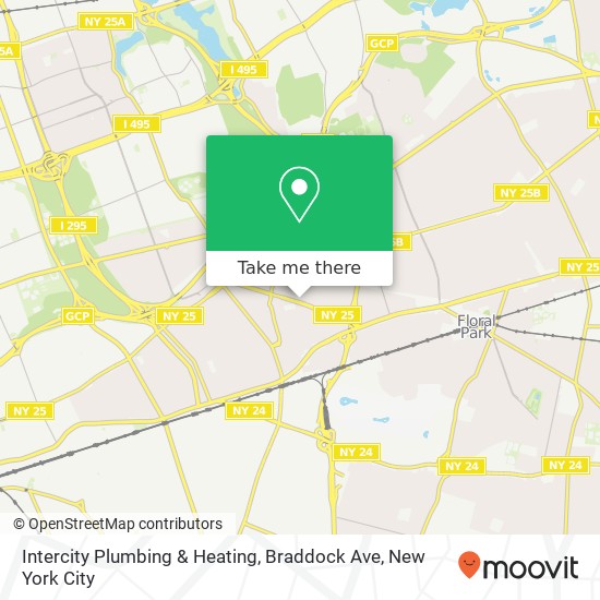 Mapa de Intercity Plumbing & Heating, Braddock Ave