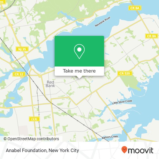 Mapa de Anabel Foundation