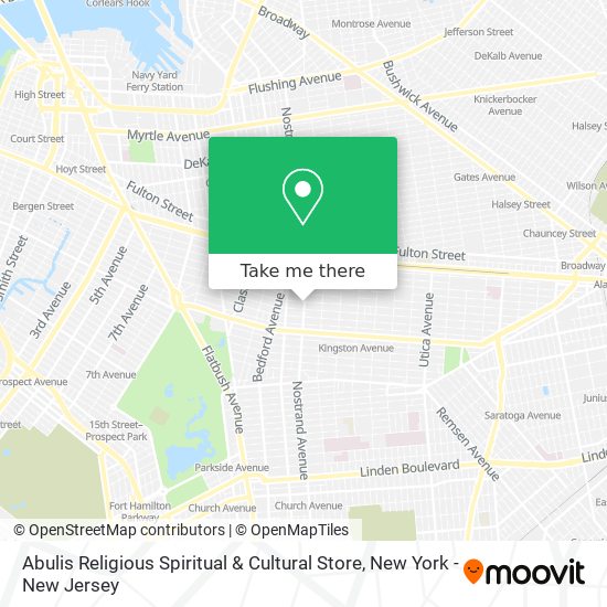 Mapa de Abulis Religious Spiritual & Cultural Store