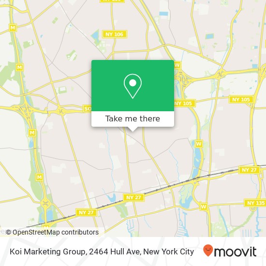 Koi Marketing Group, 2464 Hull Ave map