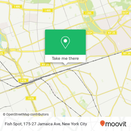 Fish Spot, 175-27 Jamaica Ave map