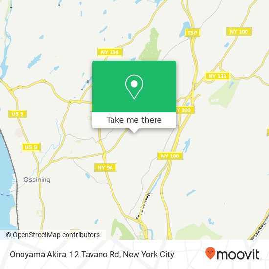 Mapa de Onoyama Akira, 12 Tavano Rd