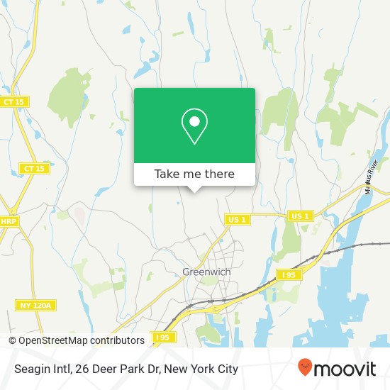 Mapa de Seagin Intl, 26 Deer Park Dr