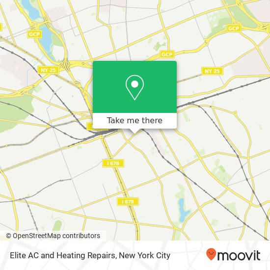 Elite AC and Heating Repairs, 150-04 Liberty Ave map
