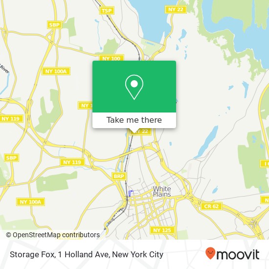 Mapa de Storage Fox, 1 Holland Ave