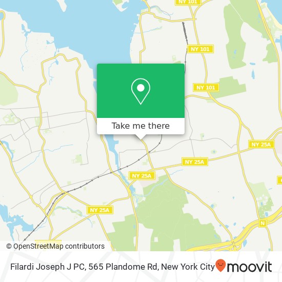 Filardi Joseph J PC, 565 Plandome Rd map