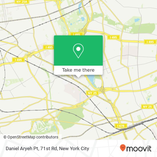 Mapa de Daniel Aryeh Pt, 71st Rd