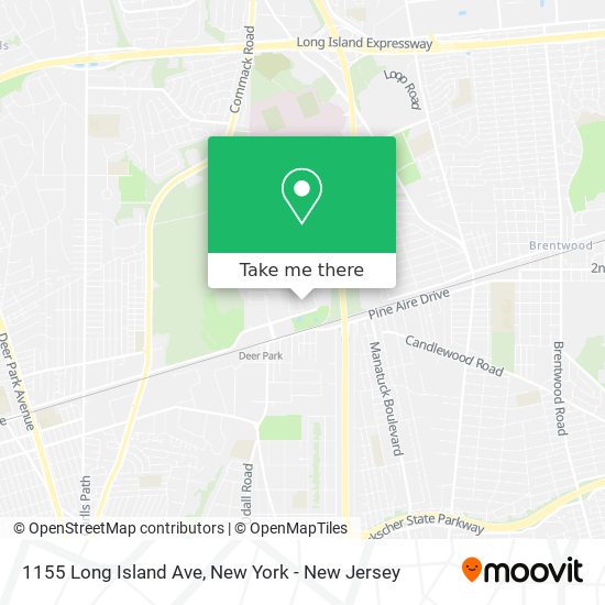 Mapa de 1155 Long Island Ave